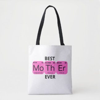 Best Mother Ever Periodic Table Tote Bag