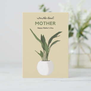 Best Mother Mother's Day Thank You Card
