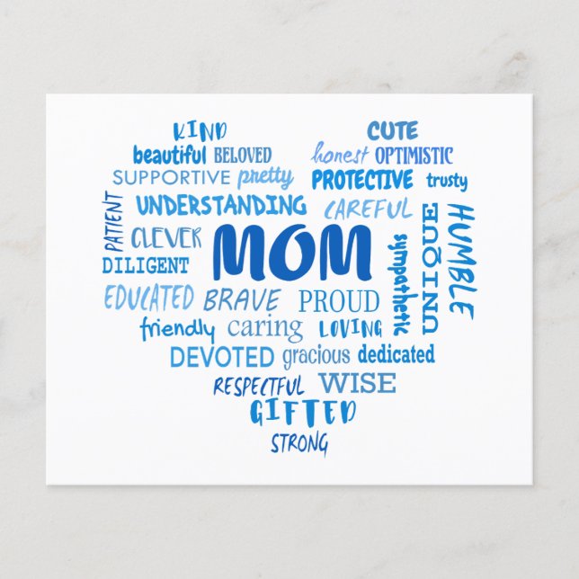 Best Mother qualities and mom characteristics Invi Flyer (Front)