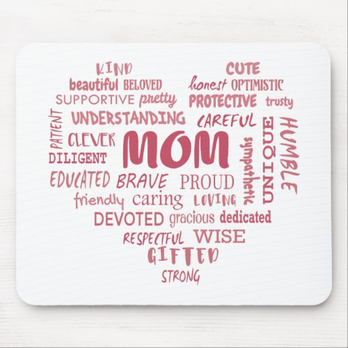 Best Mother qualities and mom characteristics Invi Mouse Pad