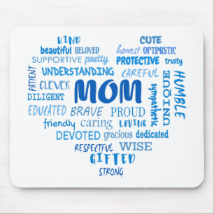Best Mother qualities and mom characteristics Invi Mouse Pad