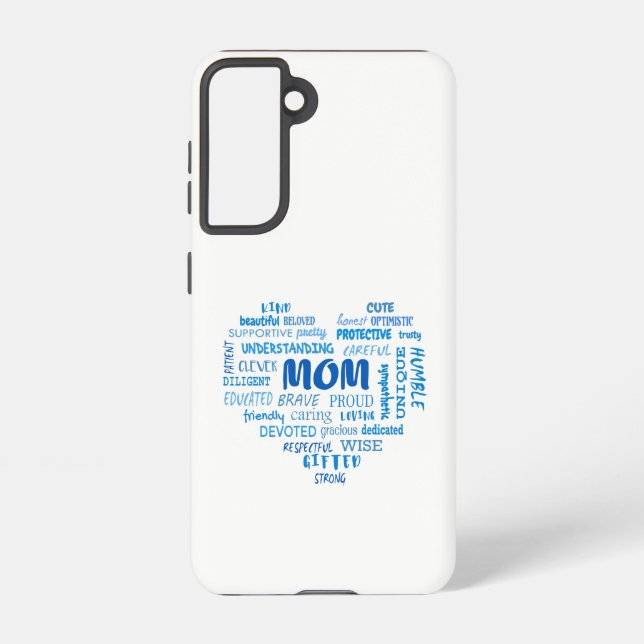 Best Mother qualities and mom characteristics Invi Samsung Galaxy Case (Back)
