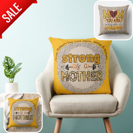 BEST Mother's Day Gift Eva! Personalized Mom Quote Throw Pillow