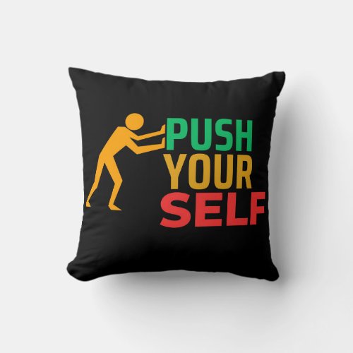 Best Motivational Quote Printed Pillow