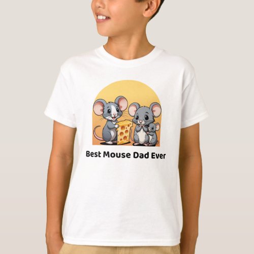 Best Mouse Dad Ever T_shirt