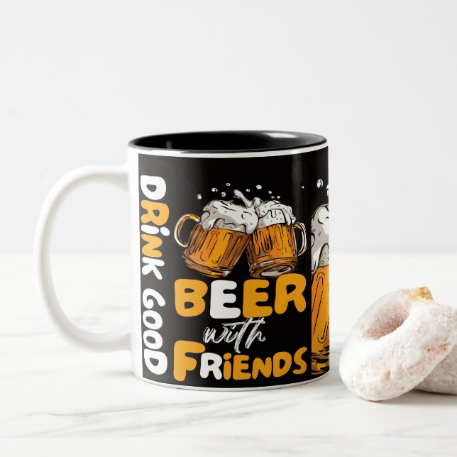 best mug beer lover gift  (With Donut)