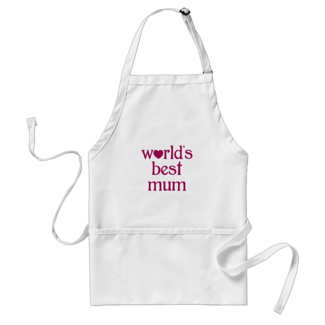 Best Mum Adult Apron (Front)