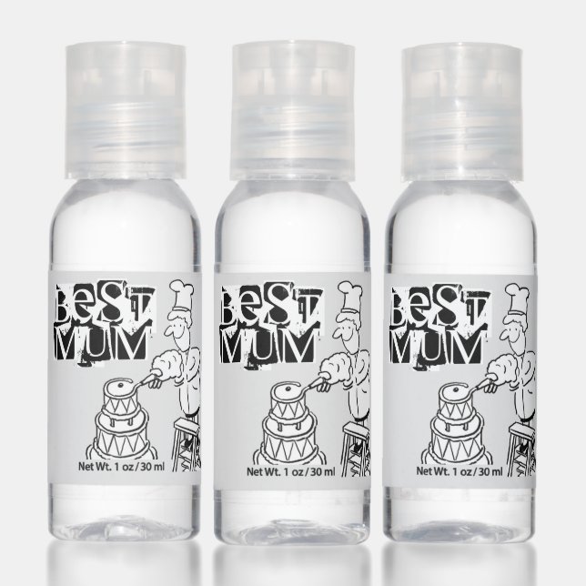 Best Mum Cake Maker Decorating Giant Cake Hand Sanitizer (Set)