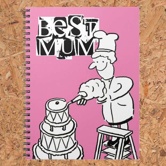 Best Mum Cake Maker Decorating Giant Cake Notebook (Creator Uploaded)