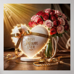 Best Mum Ever Poster