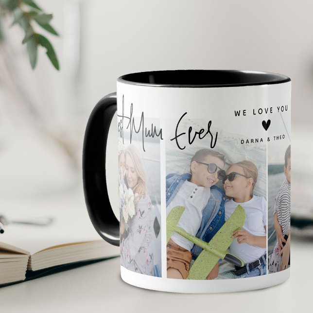 Best Mum Ever Script 4x Photo Mug (Creator Uploaded)