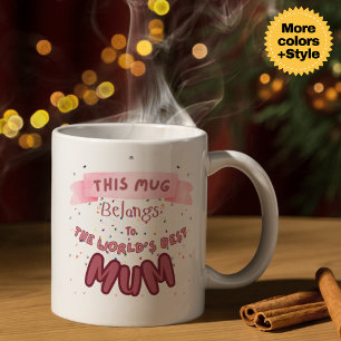 Best Mum Mug - Heartfelt Mother's Day & Birthday
