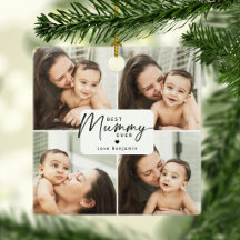 Best Mummy Ever 4 Photo Collage Personalized