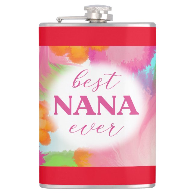Best Nana Ever Design-25972 Flask (Front)