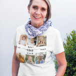 Best NaNa Ever - Grandchildren Photo Collage T-Shirt<br><div class="desc">Celebrate the "Best NaNa Ever" with this personalized Grandchildren Photo Collage T-Shirt. This heartfelt gift features a beautifully arranged collage of cherished photos capturing special moments, complemented by a loving message. Crafted from soft, durable fabric, it offers both comfort and style. The custom design ensures vibrant, clear prints of memorable...</div>