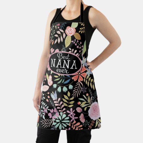 Best Nana Ever Grandma Apron