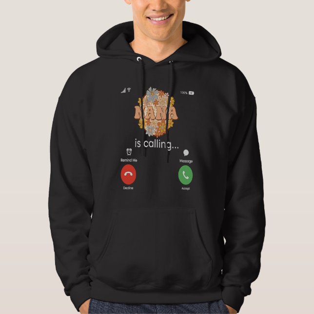 Best Nana Ever Worlds Best Grandma Grammie Granny  Hoodie (Front)