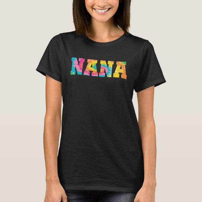 Best Nana Ever Worlds Best Grandma Grammie Granny  T-Shirt (Front)