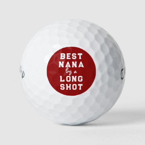 Best Nana Gift Golf Balls