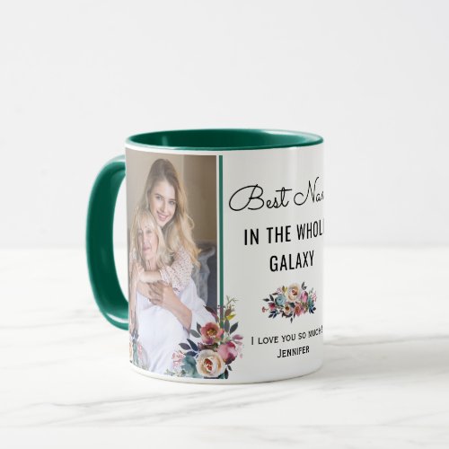 Best Nana in the Whole Galaxy Grandma Gift Photo Mug