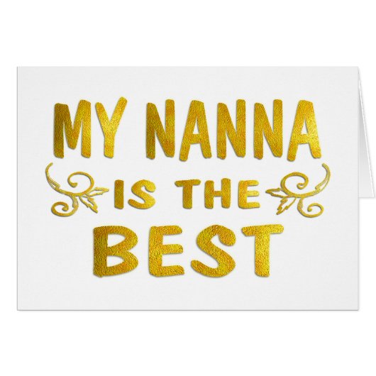 Best Nanna Cards (Front Horizontal)