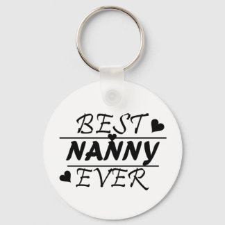 Best Nanny Ever Keychain