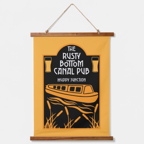 Best Narrowboat Pubs   Hanging Tapestry