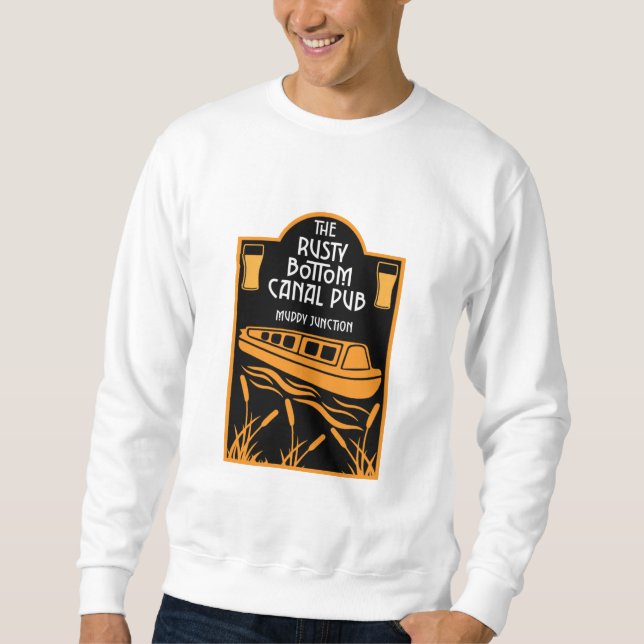 Best Narrowboat Pubs Sweatshirt (Front)
