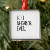 Santa's Favorite Neighbor Christmas Ornament, Personalized Neighbor Santa  Ornament, Custom with Name Neighbor Christmas Ornament, Neighbor Thank You