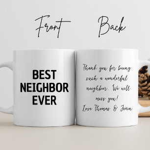 Best Neighbor New Neighbors House Lovely Neighbour Mug