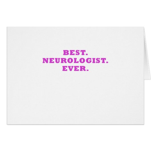 Best Neurologist Ever Cards (Front Horizontal)