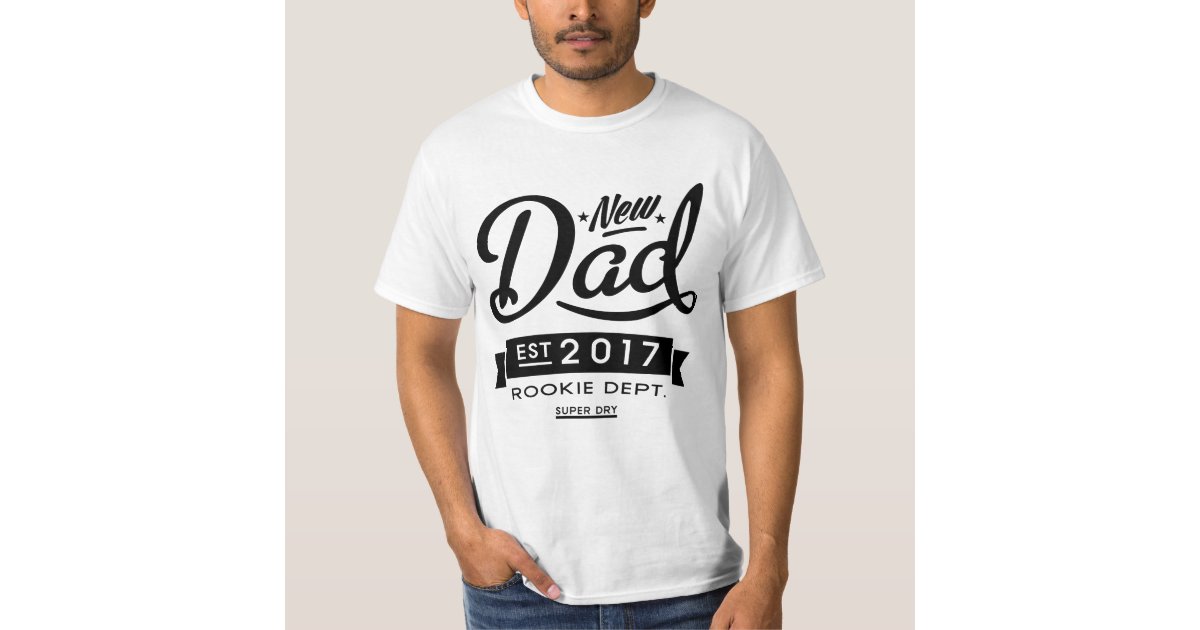 best-new-dad-2017-t-shirt-zazzle