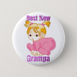 Best New Grampa Button