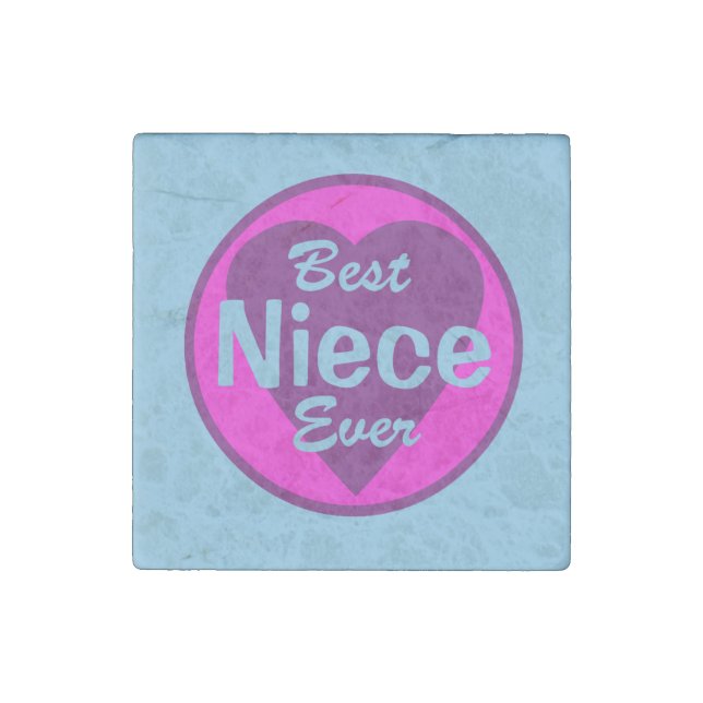 Best Niece Ever Stone Magnet (Front)