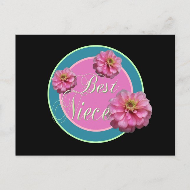 Best Niece Postcard (Front)