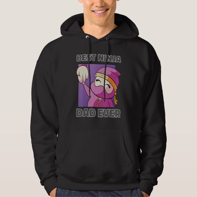 Best Ninja Dad Hoodie (Front)