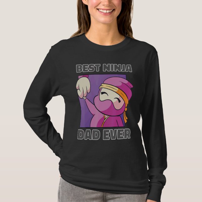 Best Ninja Dad T-Shirt (Front)