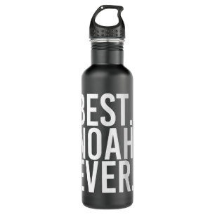 BEST. NOAH. EVER. Funny Personalized Name Joke Gif Stainless Steel Water Bottle
