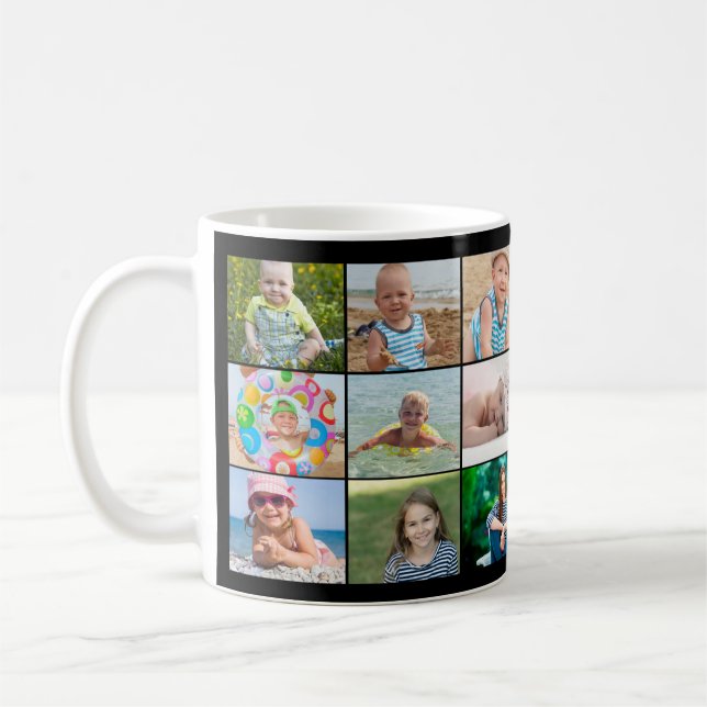 Best Nonna Grandmother 9 Photo  Coffee Mug (Left)