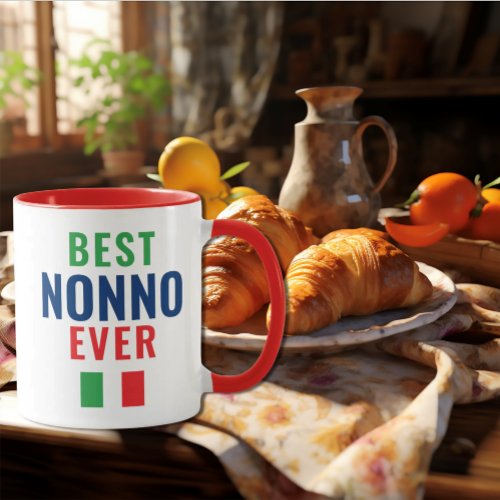 Best Nonno Ever Italian Fathers Day  Mug