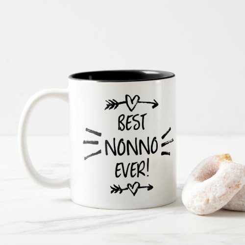 Best Nonno Ever Two_Tone Coffee Mug