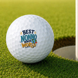 Best Nonno in the World Golf Ball