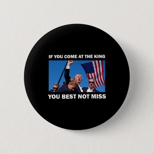 Best Not Miss Tee  Button