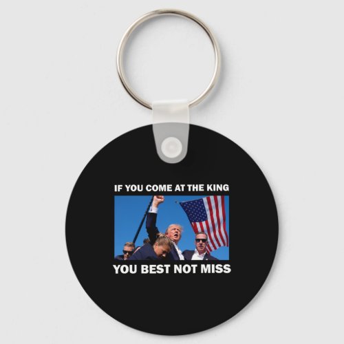 Best Not Miss Tee  Keychain