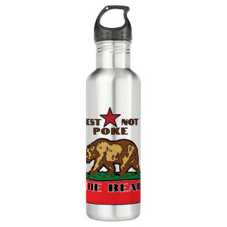 Best Not Poke The Bear - California Water Bottle