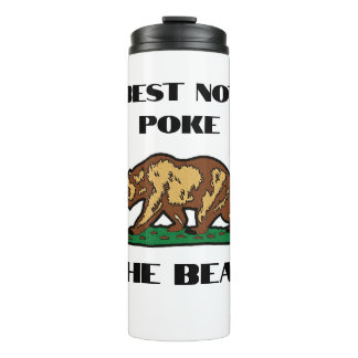 Best Not Poke The Bear - California Water Bottle