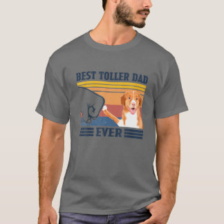 Best Nova Scotia Duck Tolling Retriever Dad Ever T-Shirt
