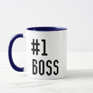 best number one boss mug custom gift for boss