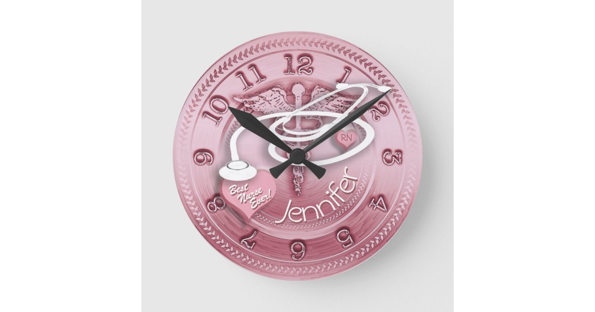 Best Nurse Clock | Zazzle