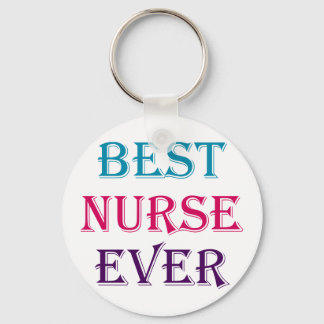 Best Nurse Ever Keychain
